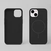 TFO Plonas silikoninis Mag dėklas, skirtas iPhone 15 Pro 6,1", juodas