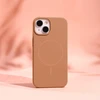 TFO Plonas silikoninis Mag dėklas, skirtas iPhone 16 6,1" karamelės spalvos