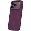 TFO Plonas silikoninis Mag dėklas, skirtas iPhone 17 Pro 6,3" / iPhone 18 Pro 6,3", tamsios vyšninės spalvos