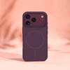 TFO Plonas silikoninis Mag dėklas, skirtas iPhone 17 Pro Max 6,9" / iPhone 18 Pro Max 6,9", tamsios vyšninės spalvos