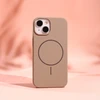 TFO Plonas silikoninis Mag dėklas, skirtas iPhone 17 Air 6,6" rudas