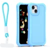 TFO Safepop dėklas su dirželiu iPhone 14 6,1" mėlynas