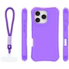 TFO Safepop dėklas su dirželiu iPhone 16 Pro 6,3" violetinis