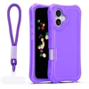 TFO Safepop dėklas su dirželiu iPhone 16 6,1" violetinis