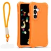 TFO Safepop dėklas su dirželiu Samsung Galaxy S26 oranžinis