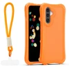 TFO Safepop dėklas su dirželiu Samsung Galaxy A36 5G / A56 5G / A37 5G oranžinis