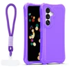 TFO Safepop dėklas su dirželiu, skirtas Samsung Galaxy S26 Plus, violetinis