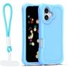 TFO Safepop dėklas su dirželiu, skirtas iPhone 17 6,3" mėlynas