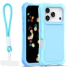 TFO Safepop dėklas su dirželiu, skirtas iPhone 17 Pro Max 6,9" mėlynas