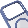 Telforceone TFO Skaidrus Mag dėklas, skirtas iPhone 17 Pro Max 6,9" / 18 Pro Max 6,9” dangaus mėlynumo spalvos