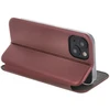 TFO „Smart Diva“ dėklas, skirtas Xiaomi Redmi 15C 4G EU / 15C 5G EU (173.16 x 81.06 x 8.2 mm), bordo spalvos