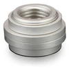 Thermal Grizzly DeltaMate Pass-Through Fitting, G1/4” Thread – Matte Nickel-Plated