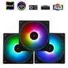 Thermalright TL-S12-S X3 PWM ARGB Juodas 3vnt. (120mm) (Juodi) Ventiliatoriai