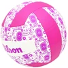 TINKLINIO kamuolys WILSON STAMP VB VIOLETINIS-Baltas 789639