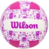 TINKLINIO kamuolys WILSON STAMP VB VIOLETINIS-Baltas 789639