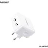 Sieninis įkroviklis REMAX RP-U87 35W PD+QC GaN 2×USB-C, greitas