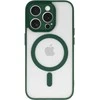 Topt Acrylic Color Magsafe dėklas skirtas Apple iPhone 16 žalios spalvos