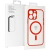 Topt Acrylic Color Magsafe dėklas skirtas Apple iPhone 15 Pro Max raudonos spalvos