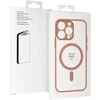 Topt Acrylic Color Magsafe dėklas skirtas Apple iPhone 16 Pro light rožinės spalvos