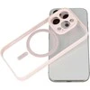 Topt Acrylic Color Magsafe dėklas skirtas Apple iPhone 16 Pro Max rožinės spalvos