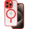 Topt Acrylic Color Magsafe dėklas skirtas Apple iPhone 14 Pro raudonos spalvos