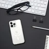 Topt Acrylic Magsafe dėklas skirtas Iphone 15 Pro skaidrus