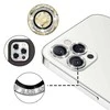 Toptel Topt Apsauginis stiklas HARD DIAMOND skirtas kamerai (lešiui) Apple iPhone 15/15 Plus sidabrinis (2 vnt)