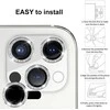 Toptel Topt Apsauginis stiklas HARD DIAMOND skirtas kamerai (LENS) skirtas Apple iPhone 17 Pro/17 Pro Max titanium (objektyvui 3 vnt)