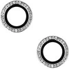 Toptel Topt Apsauginis stiklas HARD DIAMOND skirtas kamerai (lešiui) Apple iPhone 16/16 Plus sidabrinis (2 vnt)