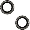 Toptel Topt Apsauginis stiklas HARD DIAMOND skirtas kamerai (LENS) skirtas Apple iPhone 17 juodas (objektyvui 2 vnt)