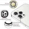 Toptel Topt Apsauginis stiklas HARD DIAMOND skirtas kamerai (lešiui) Apple iPhone 15/15 Plus juodas (2 vnt)