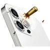 Toptel Topt Apsauginis stiklas HARD DIAMOND skirtas kamerai (lešiui) Apple iPhone 14 Pro/14 Pro Max auksinis (3 vnt)