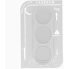 Fusion Accessories Topt Apsauginis stiklas HARD skirtas kamerai (lešiui) Samsung Galaxy S23 Plus (island)