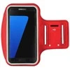 Topt Armband SLIM Type 1 dėklas skirtas Apple iPhone 15 Pro Max/16 Pro Max/Samsung A15/A16/A25/A34/A55/M35/S20 FE/S24 FE/S24 Plus/S24 Ultra (6,0 Inches) Raudonas