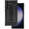 Topt Armor Carbon Dėklas skirtas Samsung Galaxy S23 Ultra juodos spalvos