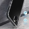 Topt Back dėklas ANTI SHOCK 0,5mm skirtas IPHONE 14 PLUS skaidrus