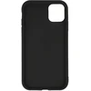 iLike Back Dėklas Matinis skirtas Apple iPhone 11 juodos spalvos