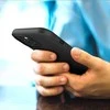 Topt Back Dėklas Matinis skirtas Samsung Galaxy M56 5G juodos spalvos