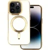 Topt Beauty Magsafe dėklas skirtas Apple iPhone 15 Plus baltos spalvos