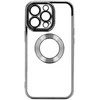Topt Beauty skaidrus dėklas skirtas Apple iPhone 12 juodos spalvos