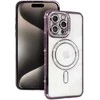 Fusion Accessories Topt Bling Magsafe dėklas skirtas Apple iPhone 16 Pro violetinės spalvos