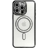 Topt Bling Magsafe Dėklas skirtas Apple iPhone 17 Pro juodos spalvos