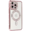 Dėklas Oem Bling Magsafe Case for Iphone 15 pink