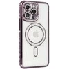 Toptel Topt Bling Magsafe dėklas skirtas Apple iPhone 16 violetinės spalvos