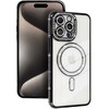 Toptel Topt Bling Magsafe Dėklas skirtas Apple iPhone 17 Pro Max juodos spalvos