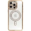 Topt Bling Magsafe dėklas skirtas Apple iPhone 16 Pro geltonos spalvos
