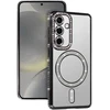 Toptel Bling Magsafe dėklas skirtas Samsung Galaxy S25 FE juodos spalvos