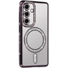 Toptel Bling Magsafe dėklas skirtas Samsung Galaxy S25 FE violetinė