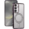 Toptel Bling Magsafe dėklas skirtas Samsung Galaxy S25 FE violetinė