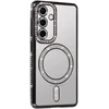 Toptel Bling Magsafe dėklas skirtas Samsung Galaxy S25 FE juodos spalvos